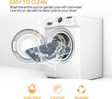 Самогріюча ковдра для котів та собак Nobleza, розмір M 60x45 см, тепла, миюча, з антиковзаючим покриттям