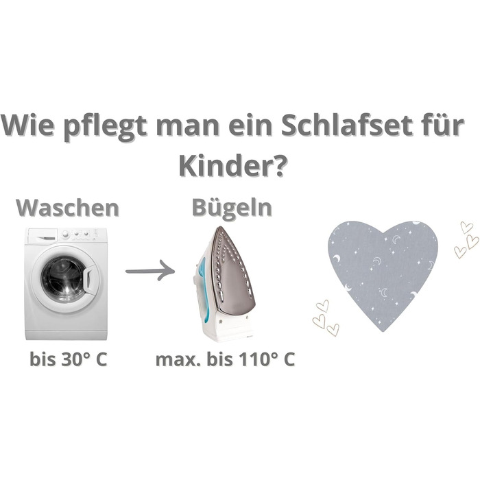 Комплект постільної білизни для дитячого ліжечка: ковдра 100x135 см та подушка 60x40 см, бавовна, сертифікат Oeko-Tex (Monde)