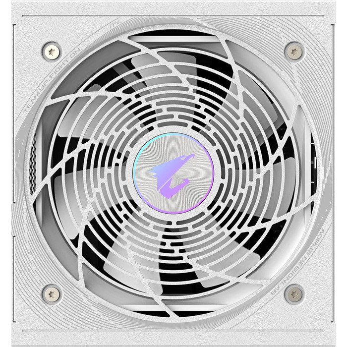 Блок живлення GIGABYTE AORUS Elite P850W Ice 850W, PCIe 5.0, 80 Plus Platinum, повністю модульний, ATX 3.0, білий