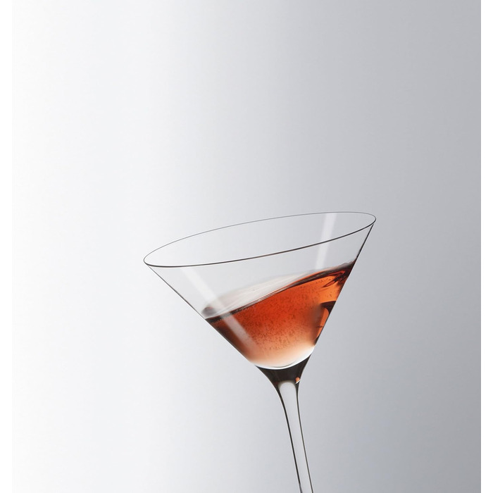 Leonardo Tivoli Cocktail Glasses, Cocktail Glasses with Stem, Dishwasher-Safe Cocktail Bowls, Set of 6, 260 ml, 066397