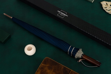 Парасолька Peterson XL, довга, синя (без чохла)