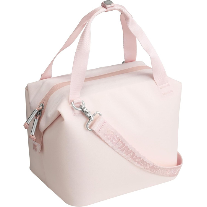 Термосумка Stanley 1913 All-Day Julienne Maxi 7.0L Rose Quartz - 100% перероблений поліестер, ручка для перенесення, сітчасті кишені
