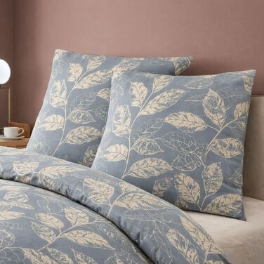 Комплект постільної білизни 200x200 см, 3 шт. з 100% бавовни (ренфорсé), ArinaV1, сіро-блакитний