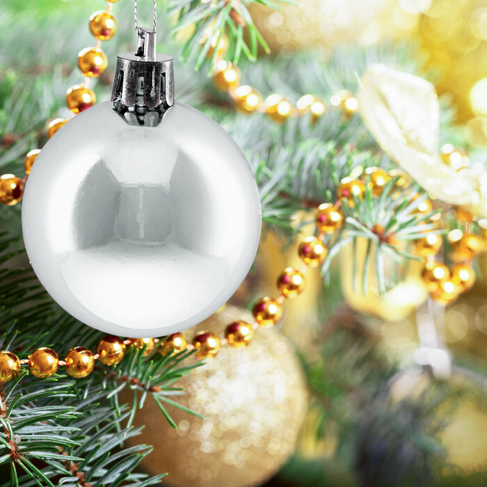 Relaxdays Set of 50 Christmas Baubles