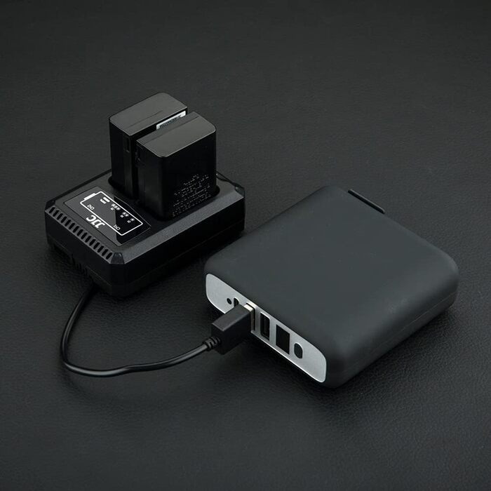 Зарядний пристрій Dual USB для цифрових камер Nikon (Z7, Z6, D850, D810A, D810, D800E, D800, D750, D610, D600, D500, D7500, D7200, D7100, D7000) з акумуляторами EN-EL15 / EN-EL15A / EN-EL15B