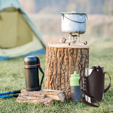 Фляга Relaxdays XXL з нержавіючої сталі, 1.8л, для підвішування, срібна