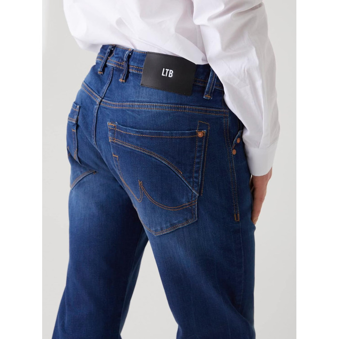 Джинси чоловічі LTB Roden Bootcut блакитні Arona Wash, бавовна з еластаном W28-W40