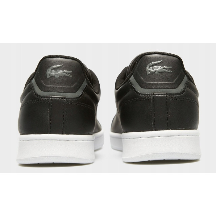 Чоловічі шкіряні кросівки Lacoste Carnaby Pro BL23 (745SMA0110312), чорні, розмір 43