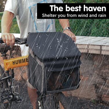 Фahrradkorb Wakytu Hunde Transporteur: Рюкзак-переноска для собак на велосипеді, сірий, 31x26x36 см