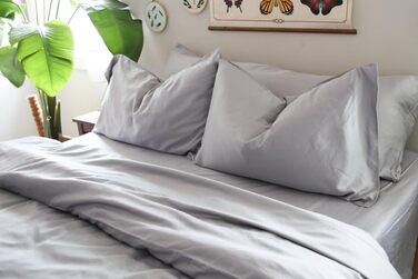 Охолоджувальна наволочка з бамбукової віскози Pillowtex з іонами міді, бежева, стандарт 50,8x76,2 см, м’яка і дихаюча