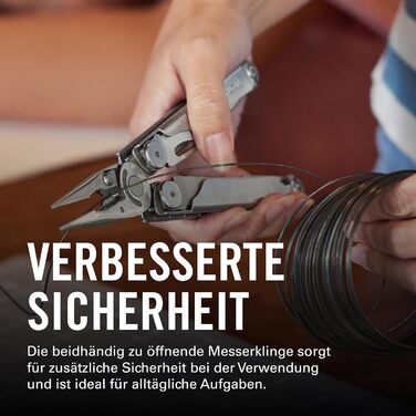 Leatherman Wave+ Мультитул - 18-в-1: мультиінструмент з нержавіючої сталі, з лезами, щипцями та кусачками - аксесуари для кемпінгу, Special Edition, сірий