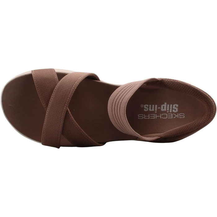 Сандалі жіночі Skechers Ultra Flex 3.0 Never Netter Slip-ins (41 EU, Бежеві)