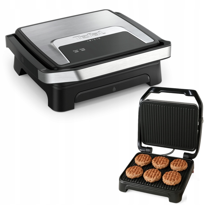 Електричний гриль 2в1 Tefal Inicio GC271D10 (2000 Вт) — сендвічниця та гриль для паніні