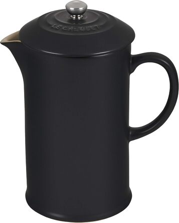 Le Creuset Stoneware Coffee Press, 1 L, Matte Black, 91028200000000