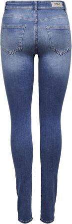 Жіночі джинси ONLY Onlblush Life Mid Sk DNM Rea1099 Noos, середньої посадки, блакитний денім, розмір M/30L