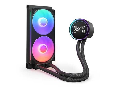 Рідинне охолодження NZXT Kraken Elite 280 RGB V2 LCD, чорне