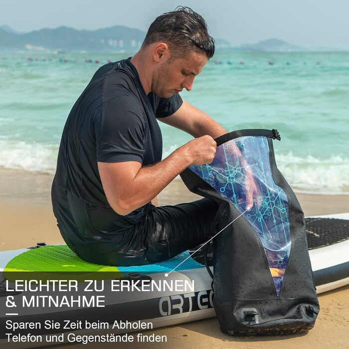 Водонепроникний рюкзак Blackace Arteesol Dry Bag 20/30/40/45 л для каякінгу, каное, кемпінгу, трекінгу, походів, вітрильного спорту та інших водних видів спорту