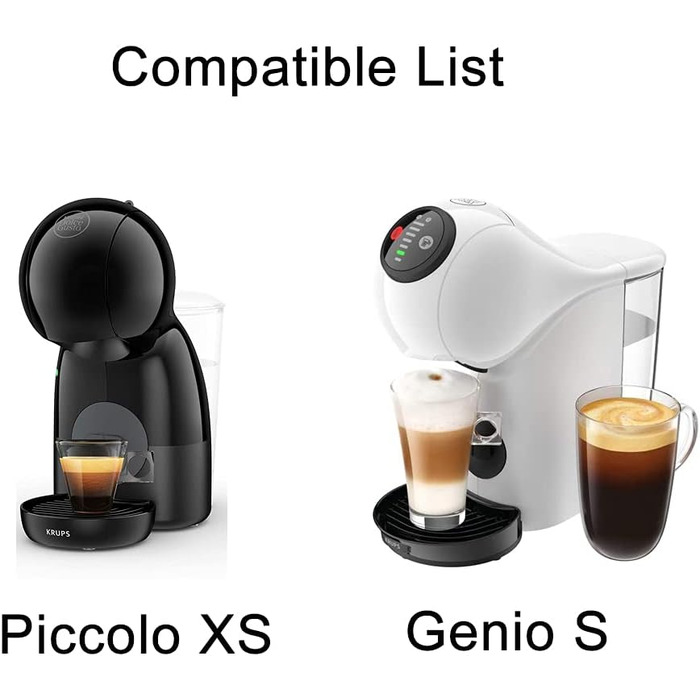 RECAFIMIL Адаптер для капсул Nespresso, багаторазовий конвертер для кавових капсул, тримач, сумісний з Genio S/Piccolo XS