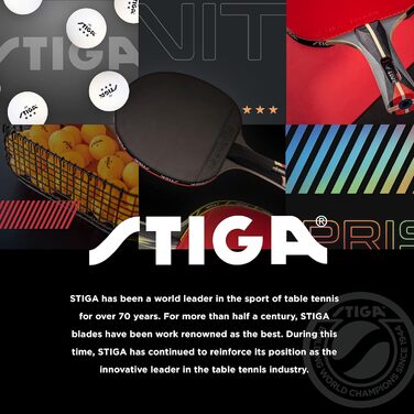 Набір для настільного тенісу STIGA All-in-One з сіткою, 2 ракетками та 3 м'ячами | Сітка-трансформер, сумка для зберігання