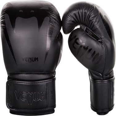 Боксерські рукавички Venum Giant 3.0 для муай-тай та кікбоксингу, 10 Oz, чорний колір