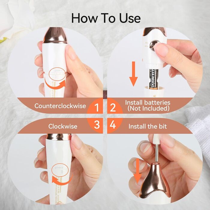 Електричний фрезер для нігтів TOUCHBeauty 5-в-1 AG-1335C (Золотий) з LED/UV сушкою та підставкою