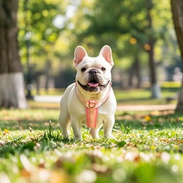 Нашийник для собак середніх порід TSPRO, не тягне, легкий, регульований, градієнт кольору, з швидкою застібкою, дихаючий та довговічний (жовто-зелений, розмір 2). Розмір 2 (обхват шиї 40,6–68,6 см, обхват грудей 40–70 см). Градієнт жовто-зелений