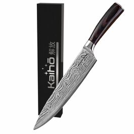 Ніж кухарський Kaihō Premium Chefmesser 20.5 см, сталь 5Cr15, ергономічна ручка, подарункова коробка