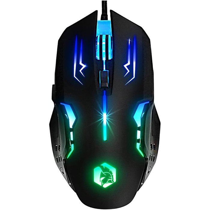 EMPIRE GAMING Kit MK800: Клавіатура та мишка для геймінгу RGB з італійською розкладкою (QWERTY), 105 клавіш, 2400 DPI, Anti-Ghosting, сумісна з PC, PS4, PS5, Xbox One/Series, Mac