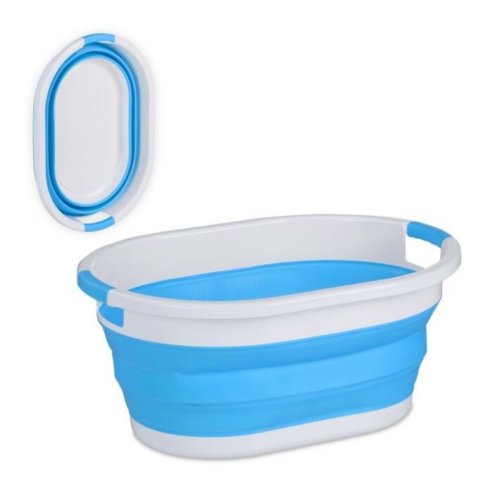 Relaxdays Foldable Laundry Basket, 36 Liters