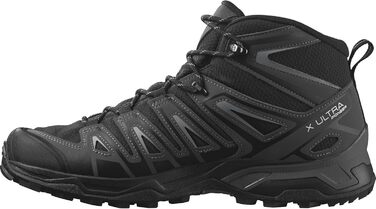 Черевики трекінгові Salomon X Ultra Pioneer Mid Gore-Tex, 42 EU, чорний/магнітний/монумент