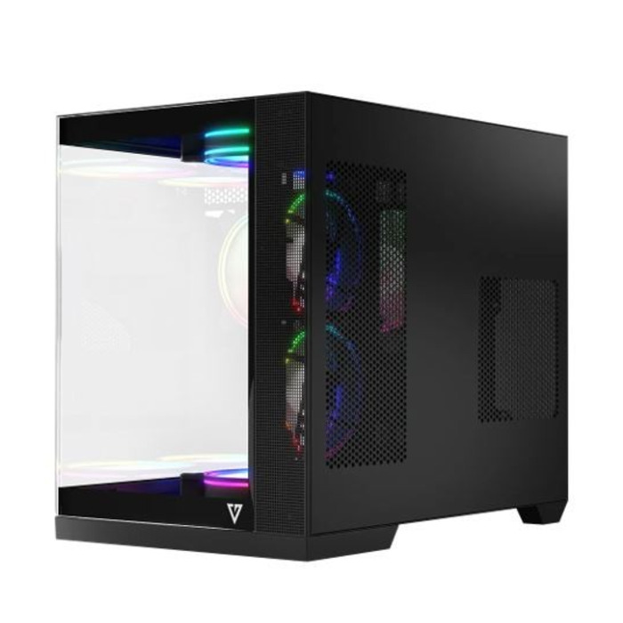Ігровий корпус для ПК MODECOM VOLCANO PANORAMA ARGB 3F MIDI, сірий