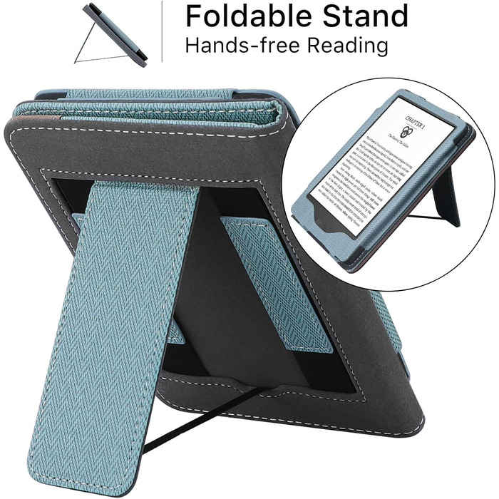 Чохол для Kindle 11 (2024/2022) WALNEW: Kickstand, авто-сон/пробудження, синій