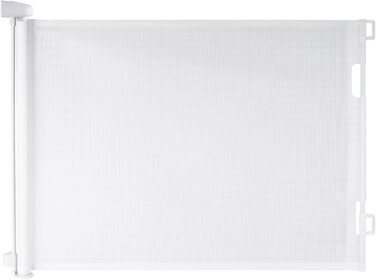 Захист для сходів: розтяжний захист для дітей та домашніх тварин (140 см, білий)