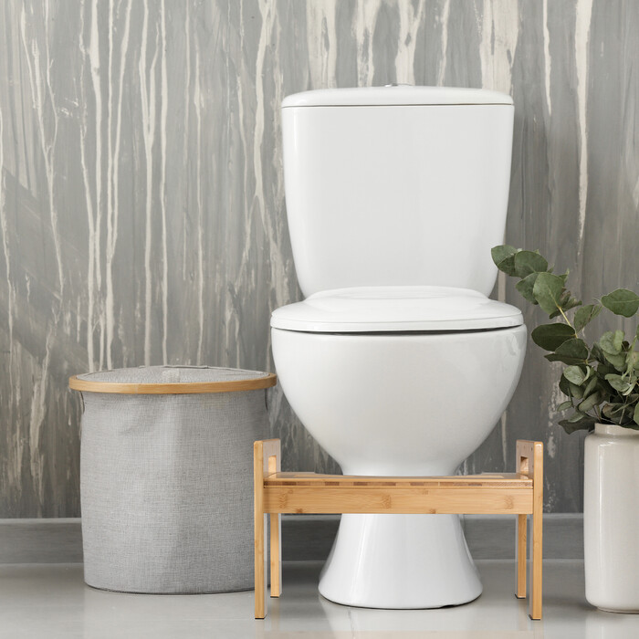 Bamboo Toilet Stool