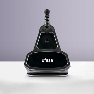 Праска дорожня Ufesa PV0500, 1100W, з нержавіючою підошвою, подвійне живлення 110-230V, з розкладним ручками