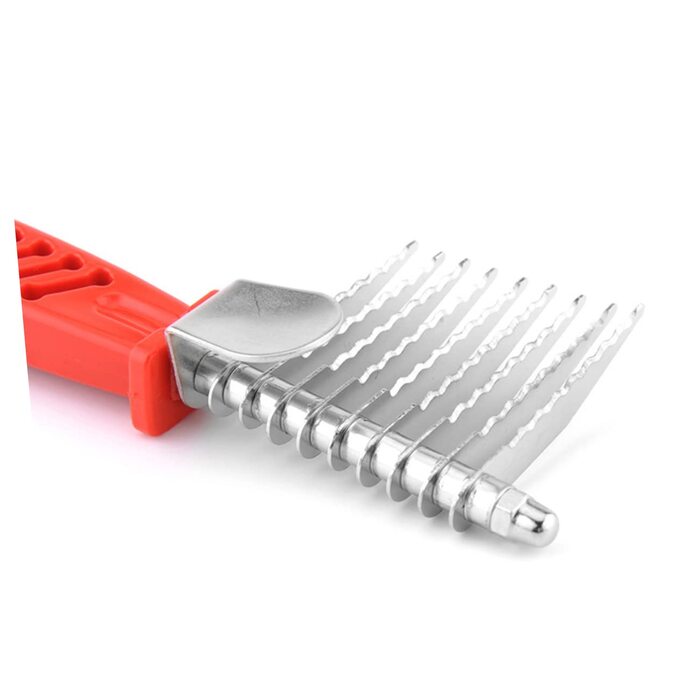 Набір гребінців для грумінгу тварин POPETPOP: гребінець для собак та котів, для вичісування та видалення шерсті (3 шт.)