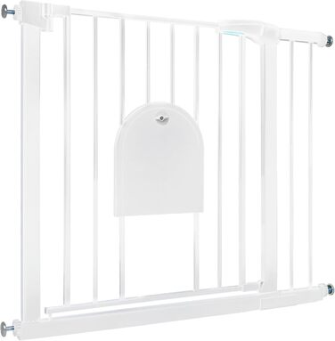 Захист для сходів HENGMEI: металеві ворота для дітей без свердління, автоматичне закриття, 85-95 см
