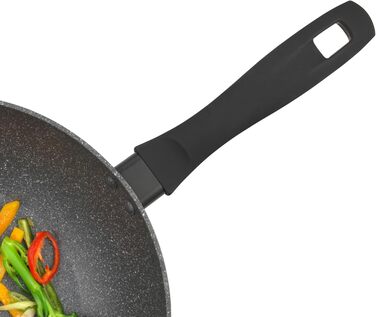 Сковорода Russell Hobbs RH02813EU7 Metallic Marble 28 см універсальна для індукції, смаження, грилю – антипригарна, для здорового приготування з мінімумом олії