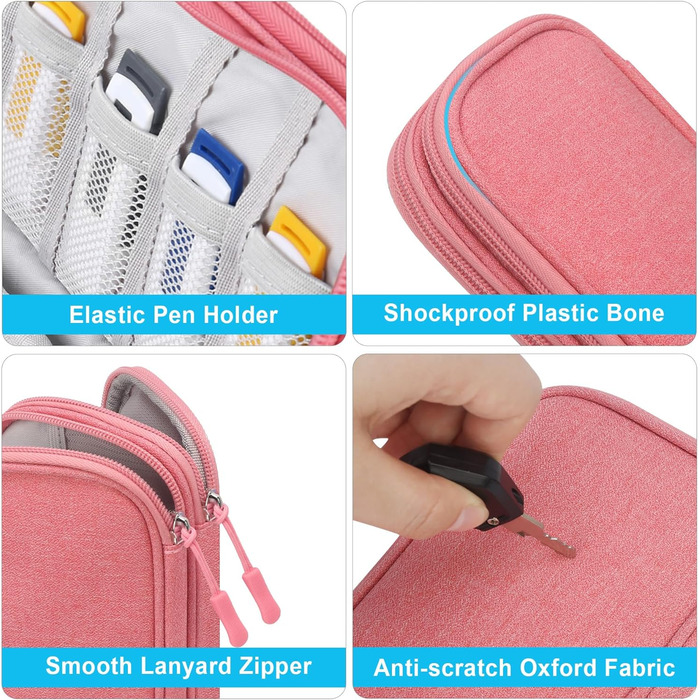 Органайзер для USB-флеш-накопичувачів Lacdo: кейс для USB-флешок, кабелів, SanDisk, Samsung, Rosa