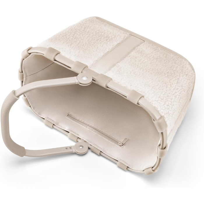 Сумка-шопер Reisenthel Carrybag XS – Стабільний шопер XS формату з практичною внутрішньою кишенею – Елегантний та водовідштовхувальний дизайн (Teddy Sand)