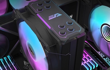 Активне охолодження для процесора DarkFlash Z4 Pro Mist Black