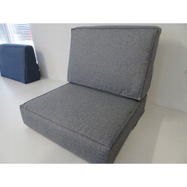 Подушка 60 x 60 x 15 см, синя