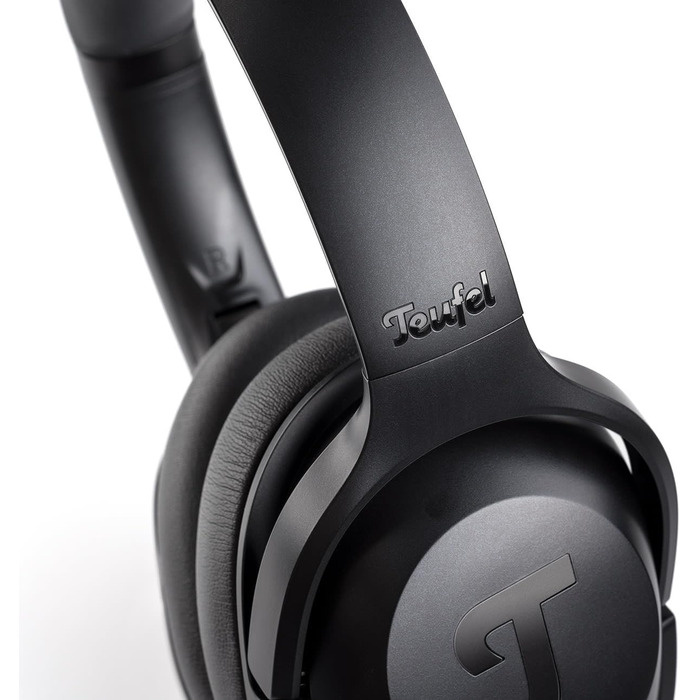 Бездротові Bluetooth-навушники Teufel REAL Blue NC 3 Over-Ear з активним шумозаглушенням ANC, Night Black
