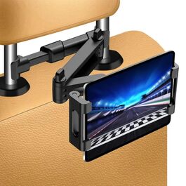Універсальний автомобільний тримач для планшета та смартфона MAGIC SELECT S8513 на підголівник, 360° обертання, для пристроїв 5,5-10 дюймів