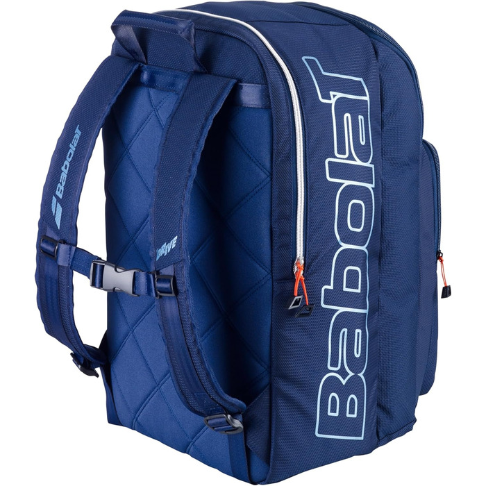 Babolat Kids Tennis Bag - Blue/White/Pink - 2 Compartment with Accessory Pocket
