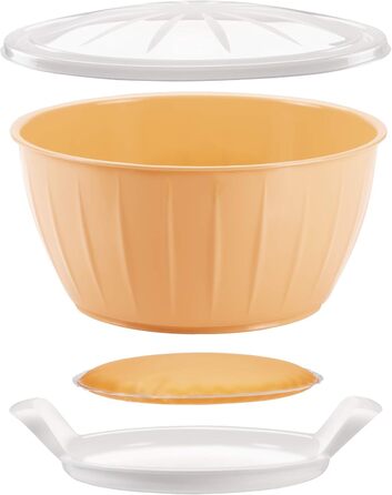 Tescoma Yeast Dough Bowl with Gel Cushion and Popp Lid DELÍCIA ø 26 cm