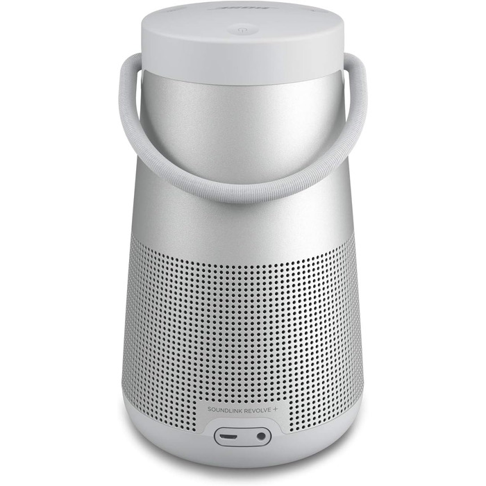 Bose SoundLink Revolve+ II Bluetooth колонка срібляста - портативна, водостійка, бездротова з тривалим часом роботи