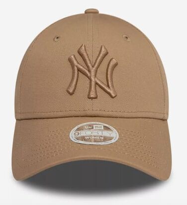 Кепка New Era New York Yankees MLB Essential 9Forty регульована, бежева, жіноча