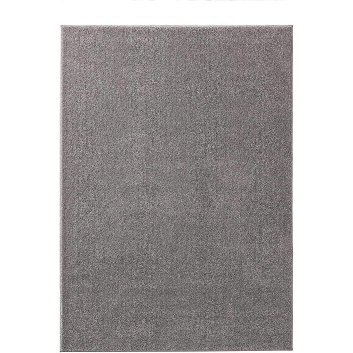 Килимок Taracarpet з коротким ворсом, білий, 160x220 см - для вітальні, дитячої, спальні, кухні