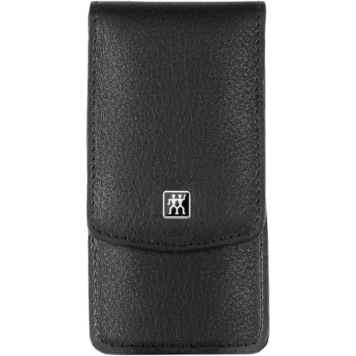 Zwilling Classic Inox: Набір з 3 предметів, чорний шкіряний етикет, кусачки для нігтів